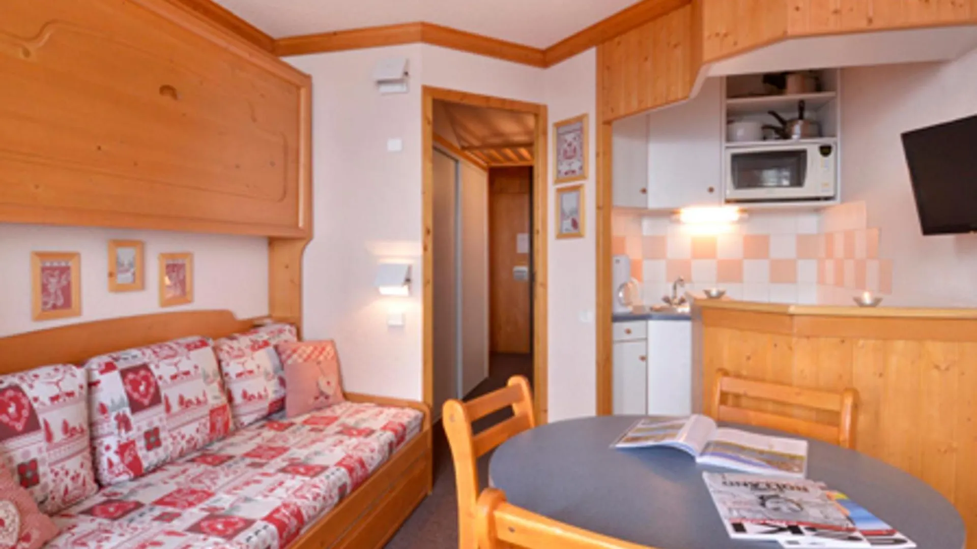 Appartement Studio Plagne Aime 2000, 1 pièce, 4 personnes - FR-1-181-2590 La Plagne