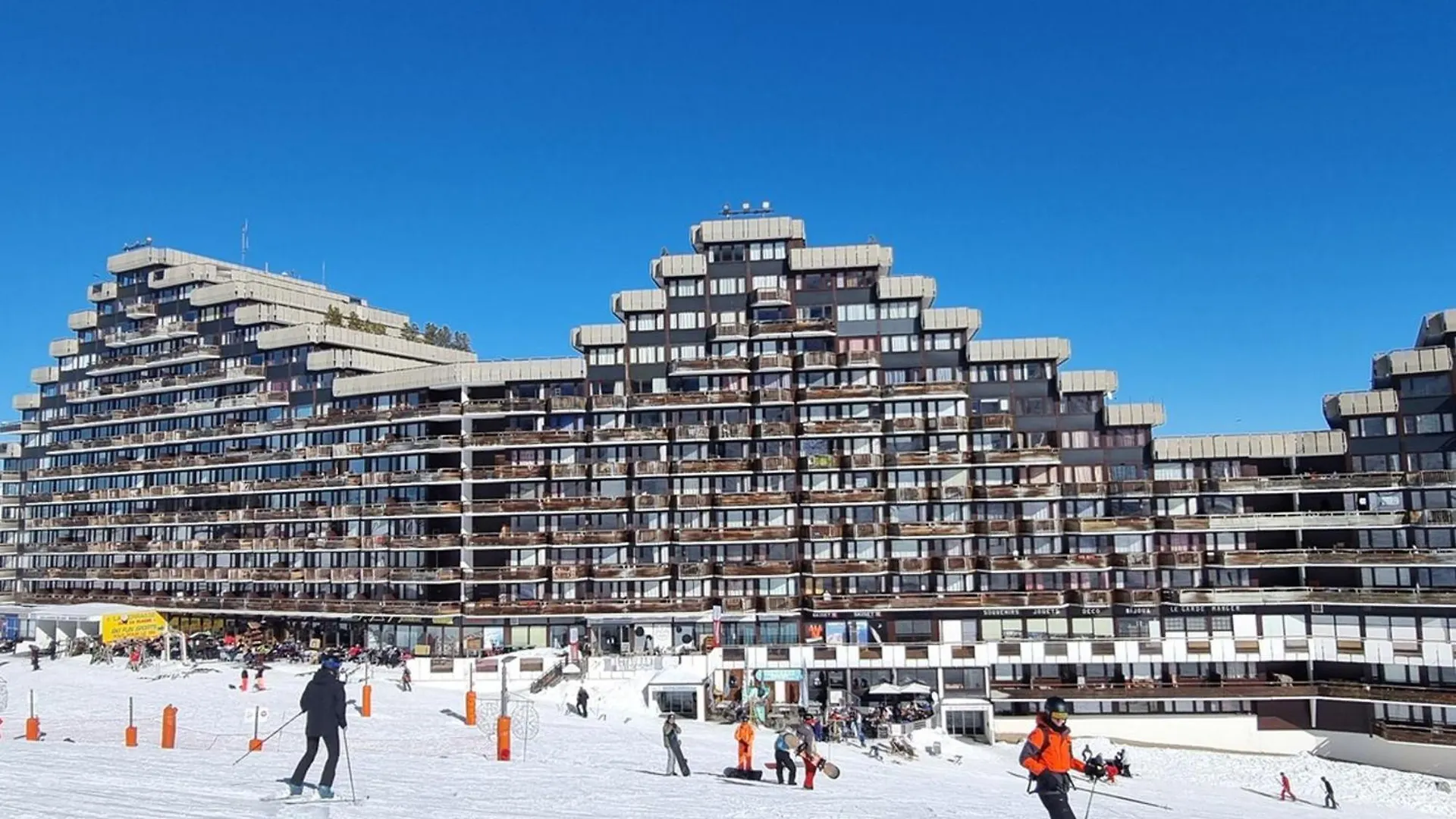 Studio Chaleureux Au Pied Des Pistes Avec Balcon - Fr-1-181-2590 La Plagne 0*,